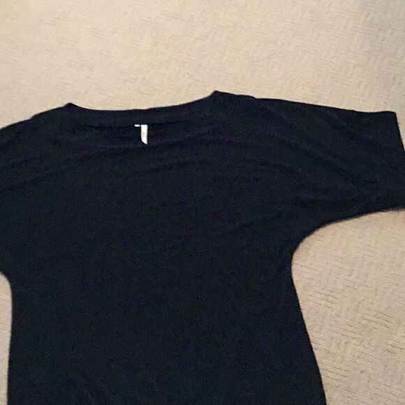 Ladies casual dress in black poly in large - Picture 5 of 6